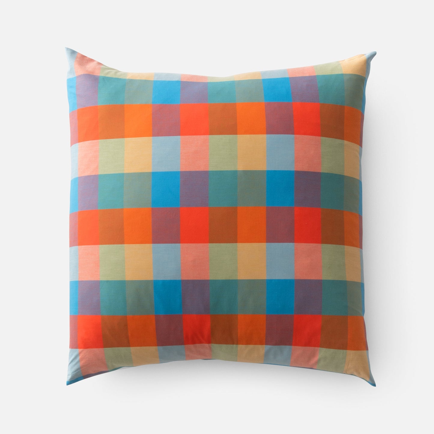 Woven Plaid Pillow Sham