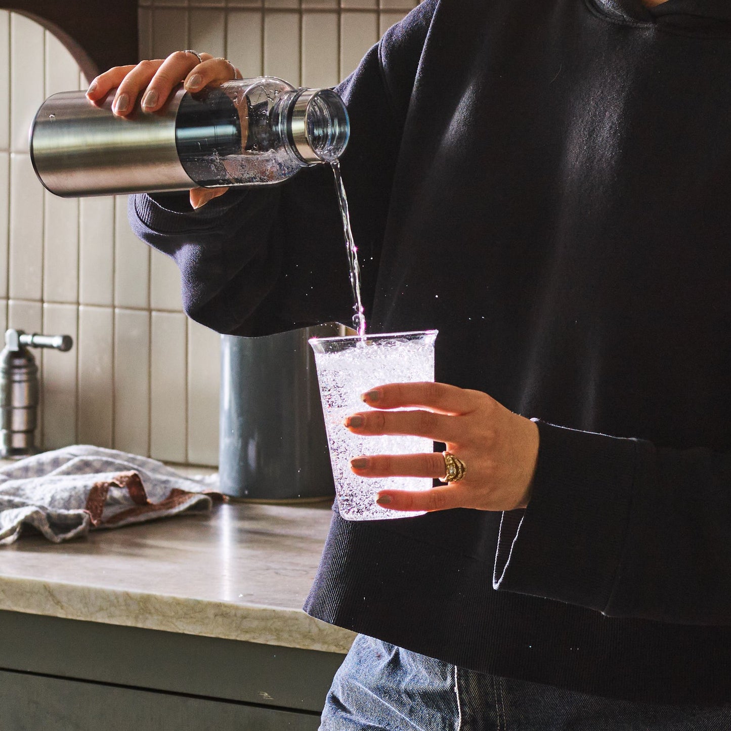Portable Sparkling Water Bottle Kit