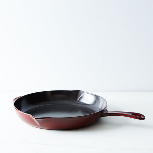 Staub Enameled Cast-Iron Frying Pan, 10"
