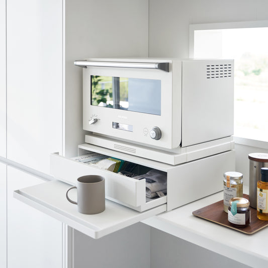 Countertop Drawer With Pull-Out Shelf