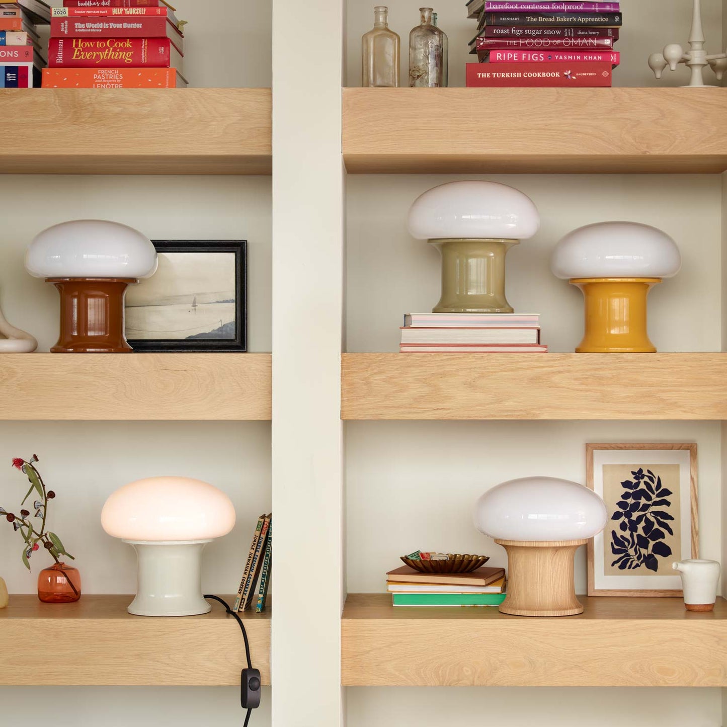 Rospo Table Lamp::persimmon-gloss::hover