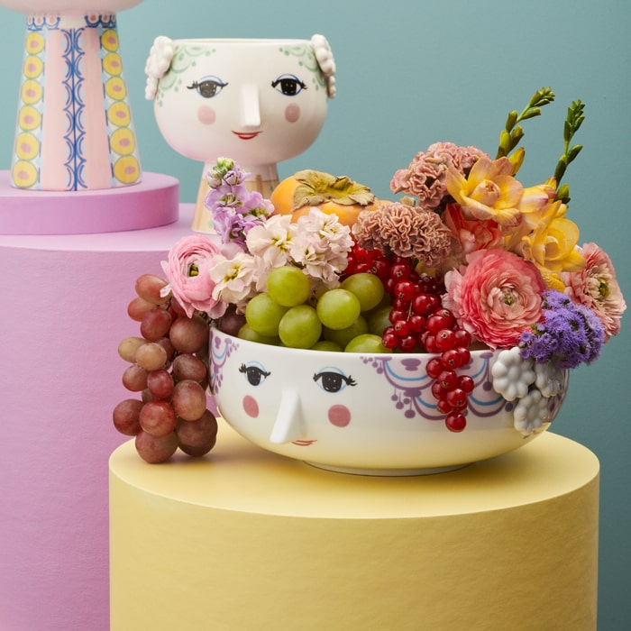 Bjørn Wiinblad Eva Bowl, Purple