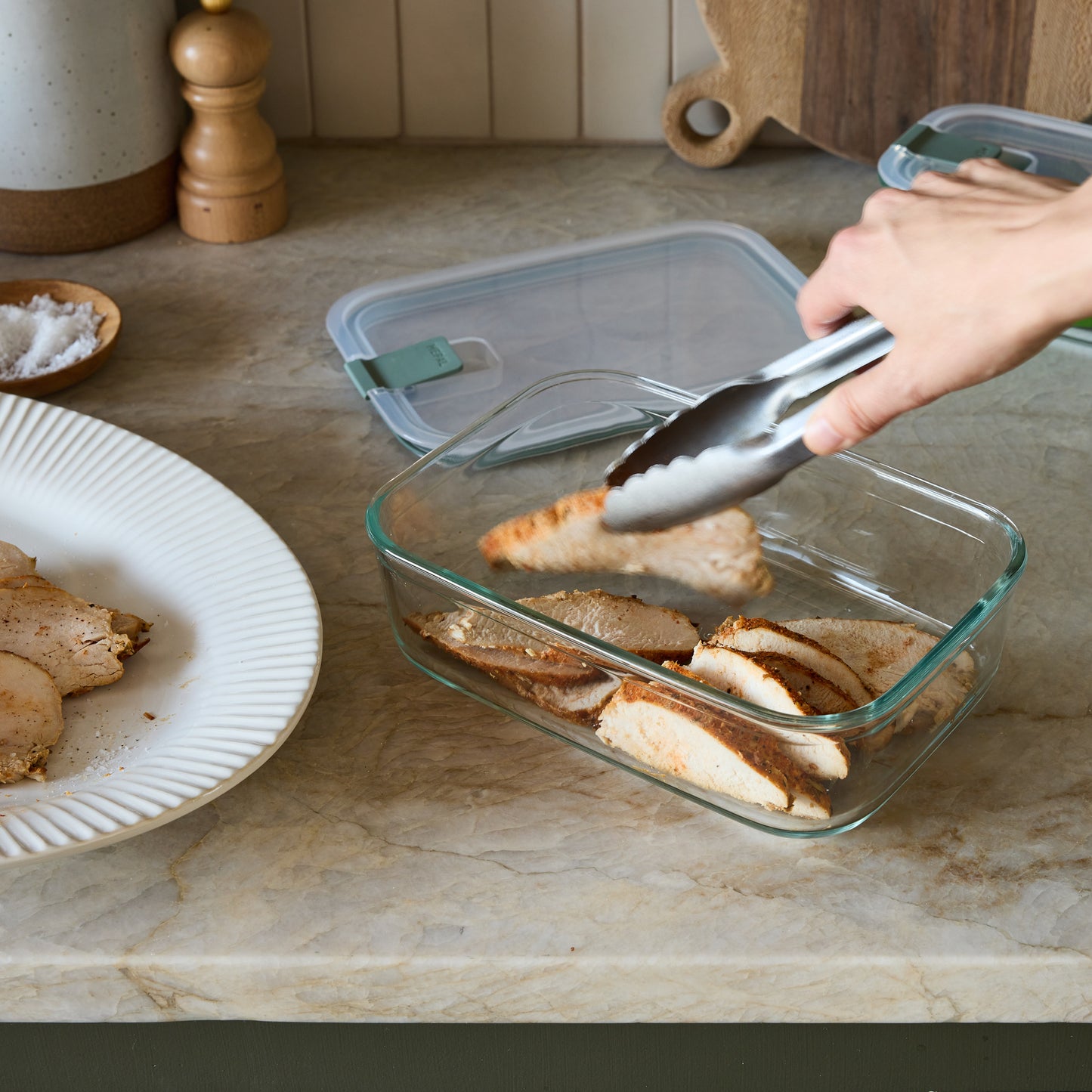 EasyClip Glass Food Storage Boxes