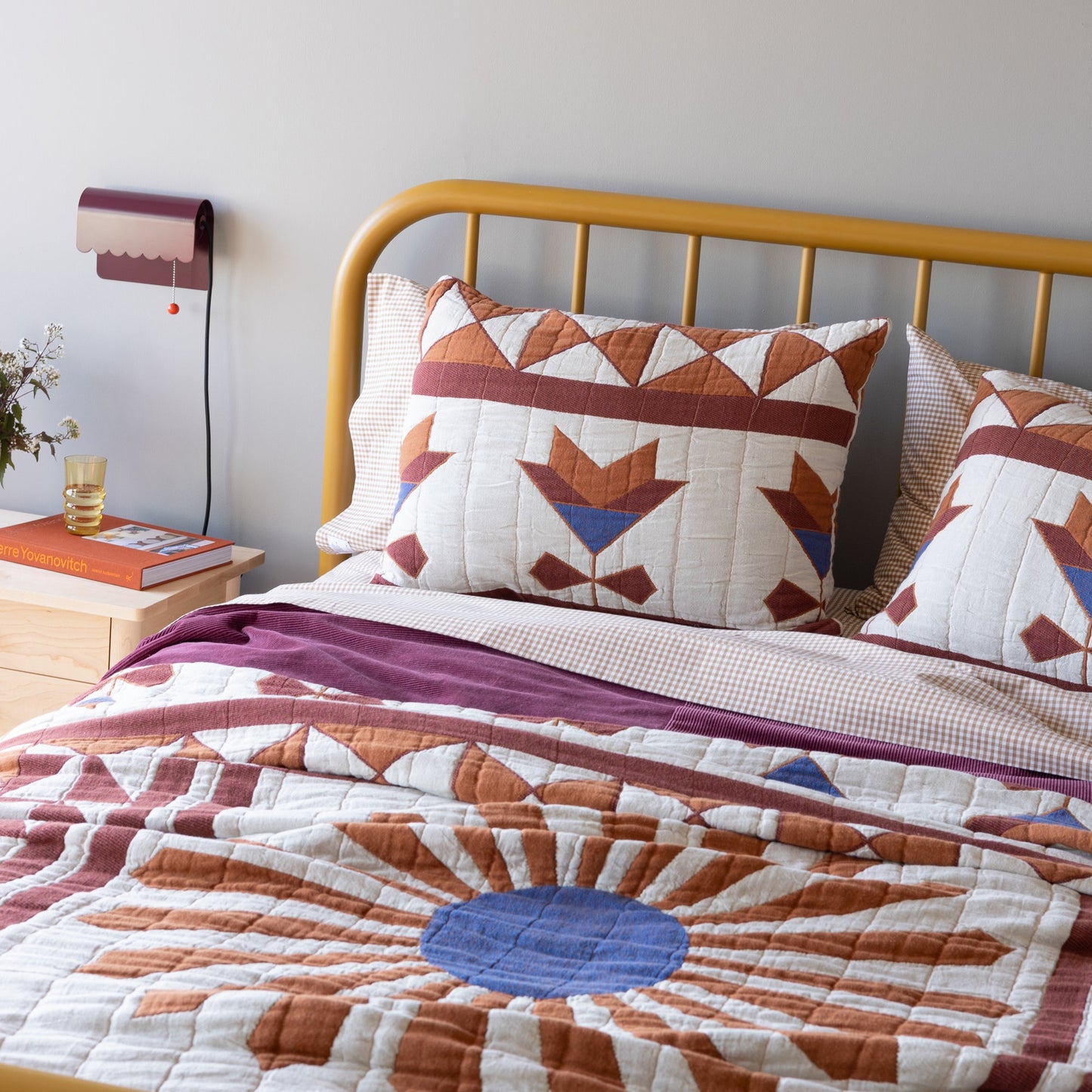 Schoolhouse x Rachel Murray Windmill Cotton Quilt