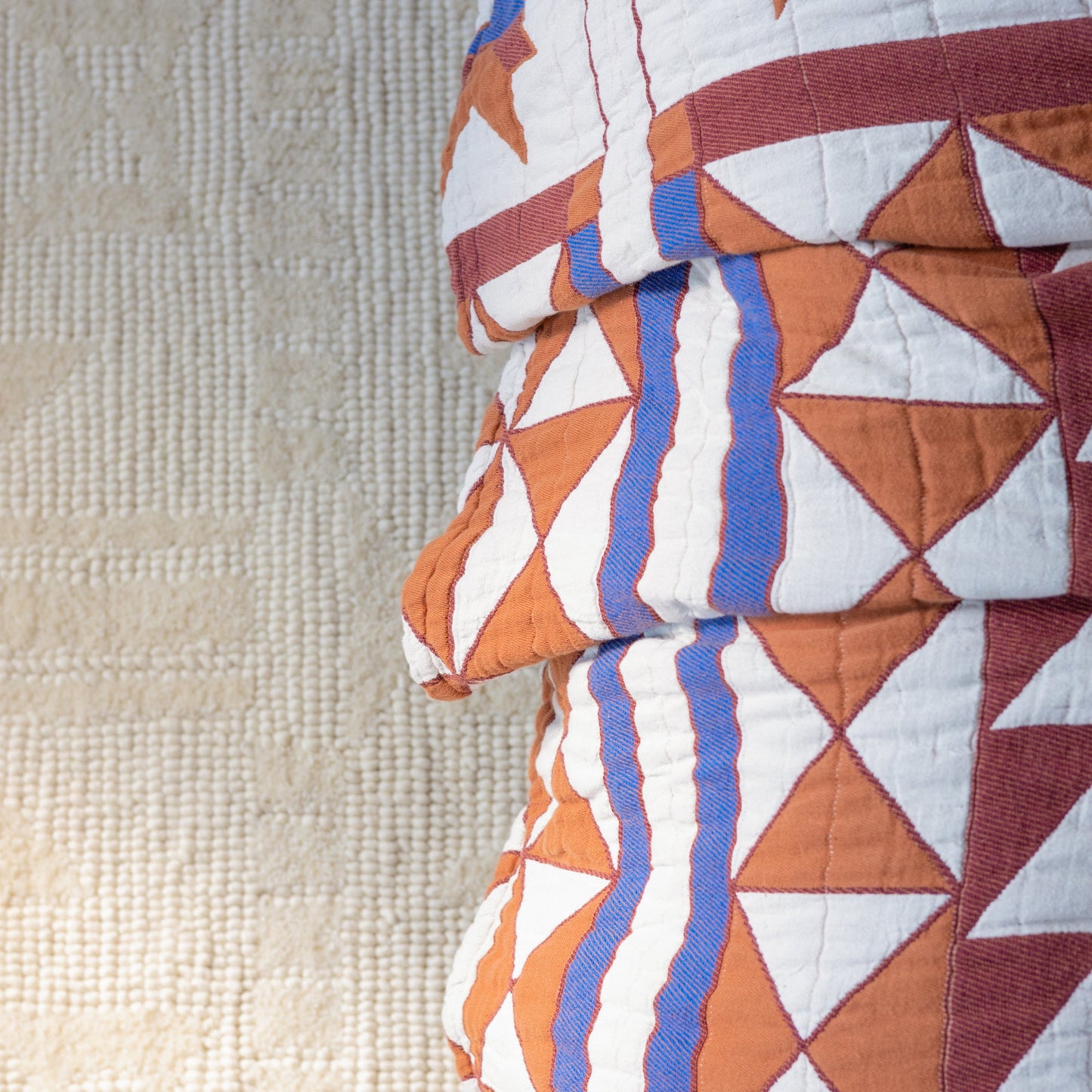 Schoolhouse x Rachel Murray Windmill Cotton Quilt