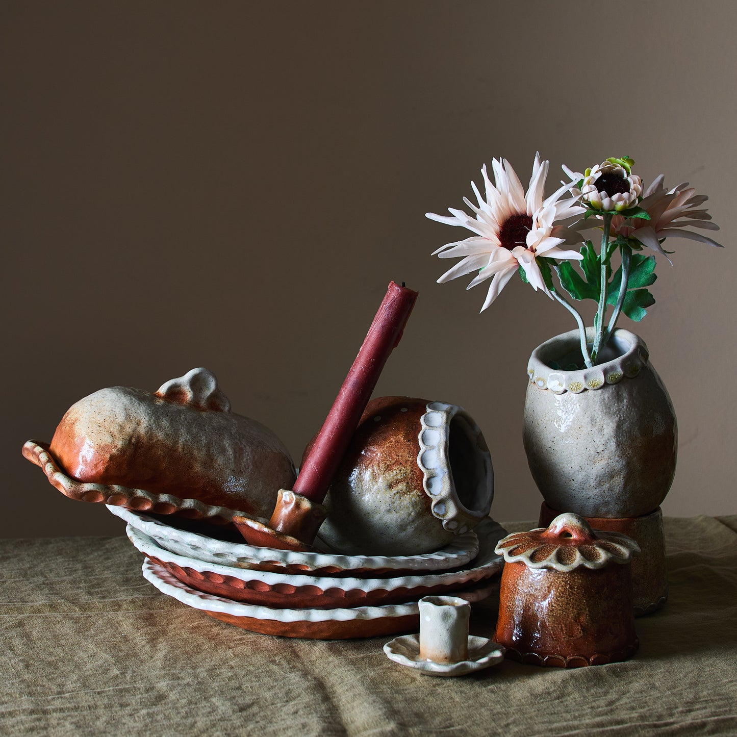 Wood-Fired Pie Dish by Meghan Burke Studio