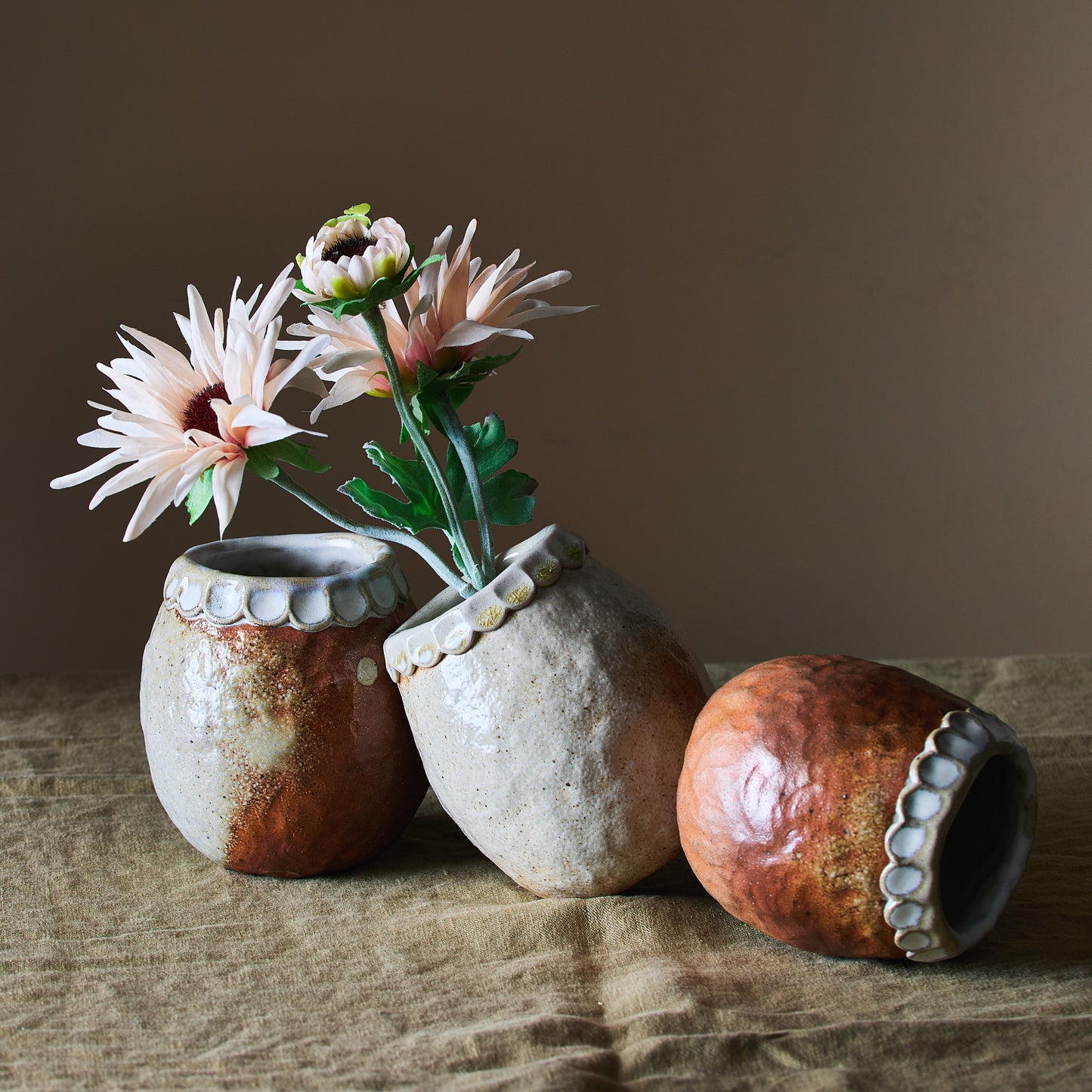 Wood-Fired Bud Vase by Meghan Burke Studio