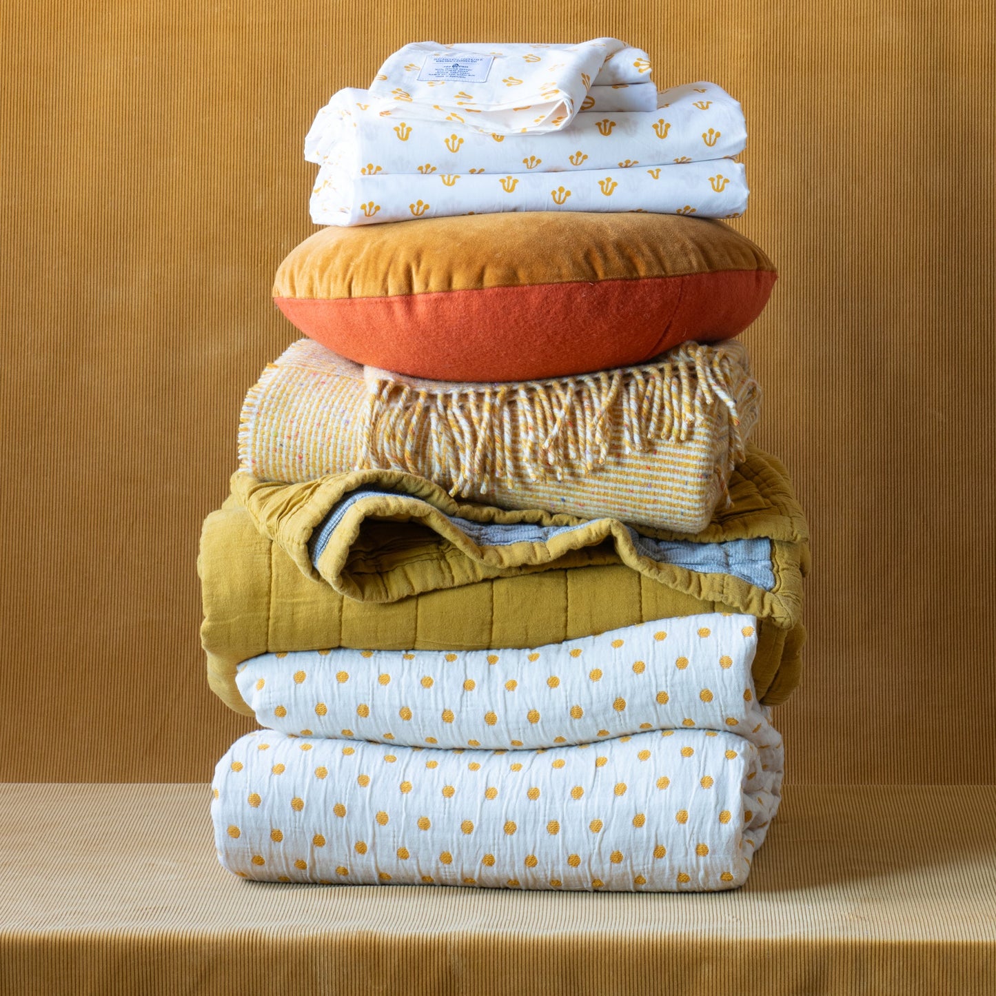 Channeled Cotton Quilt