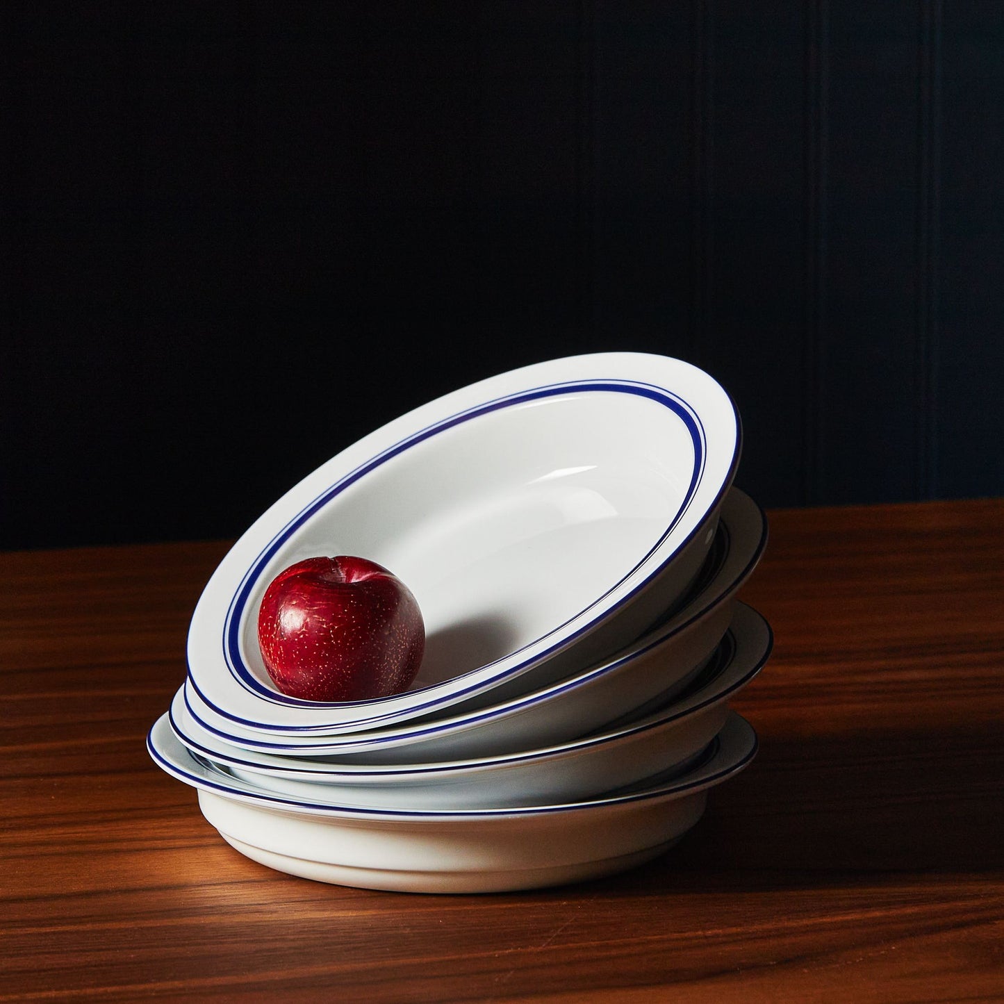 Dansk Christianshavn Blue Porcelain Dinnerware & Serveware