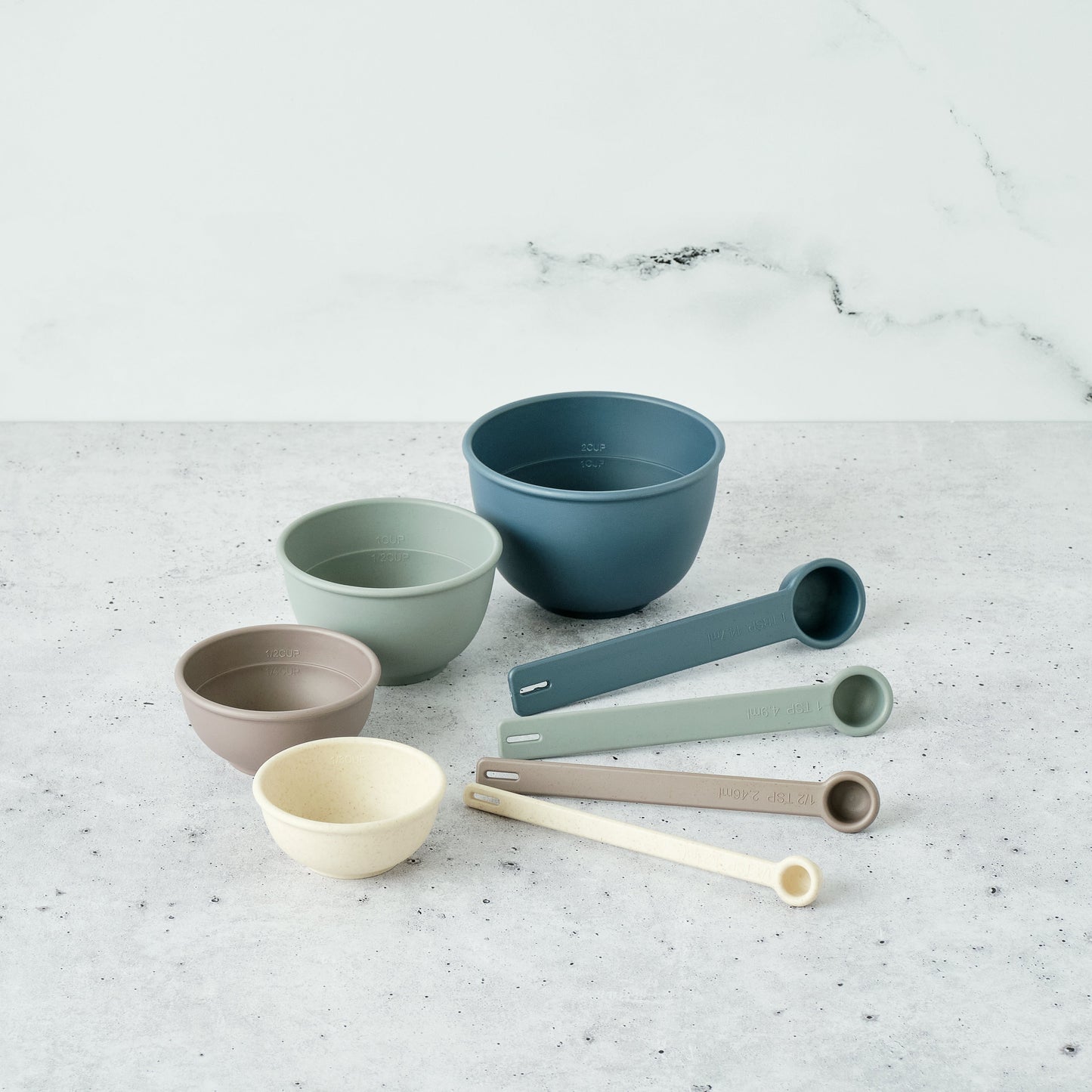 Bamboozle Astrik Bamboo Measuring Cups & Spoons