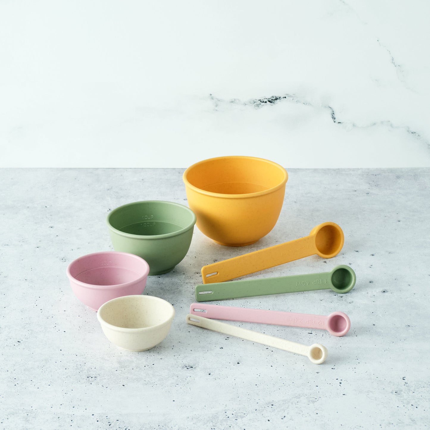 Bamboozle Astrik Bamboo Measuring Cups & Spoons