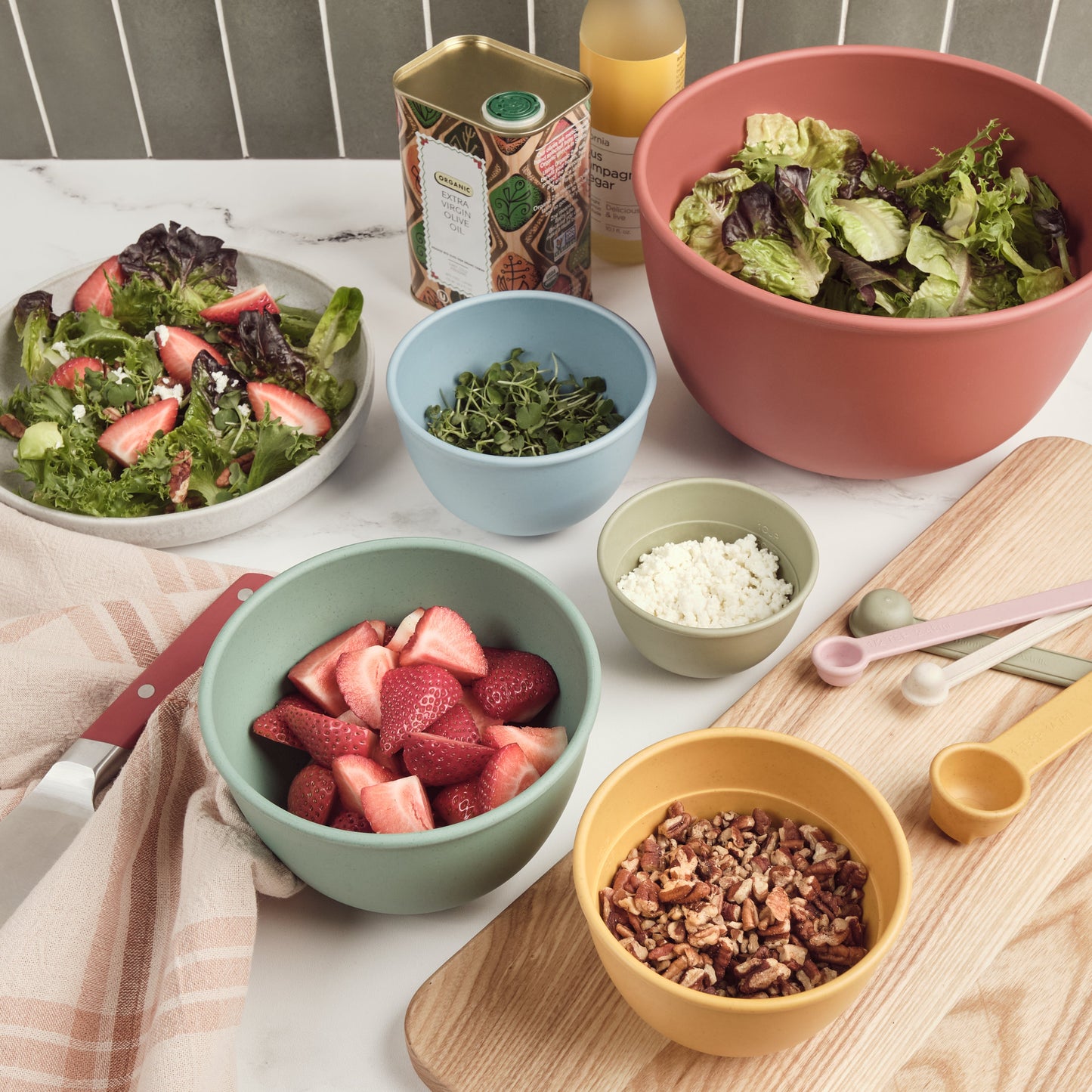 Bamboozle Home 5 Piece Astrik Mixing Bowls