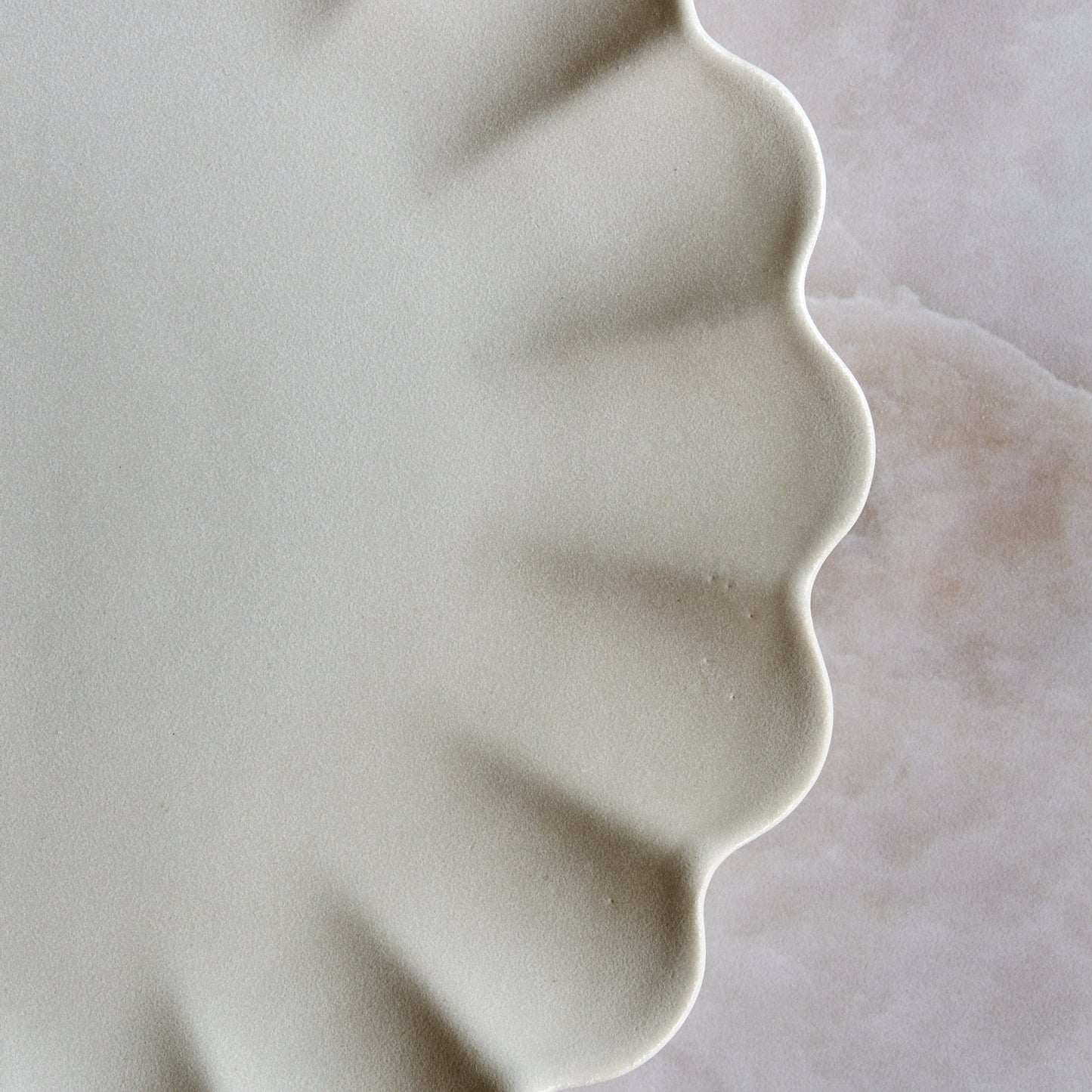 Dhalia Stoneware Dinner Plate, Set of 4 - White