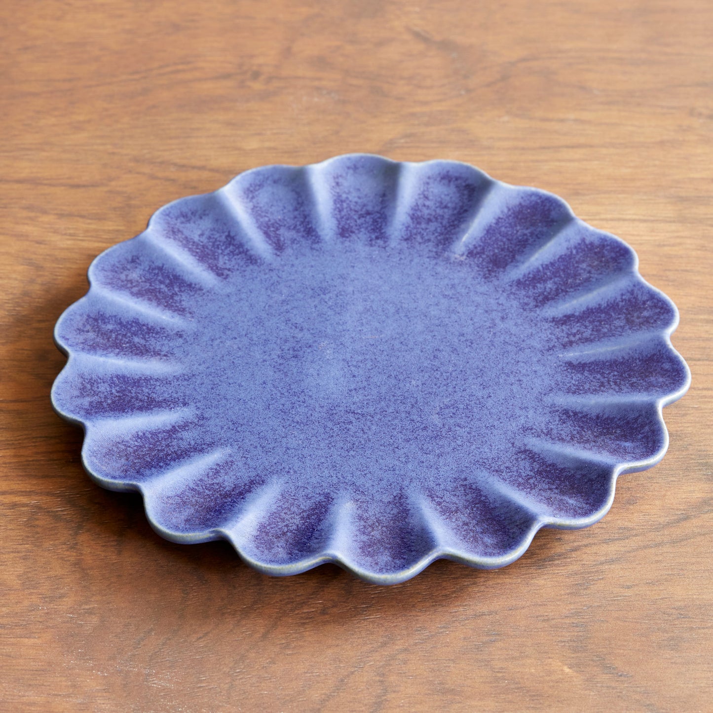 Dhalia Stoneware Dinner Plate, Set of 4 - Blue