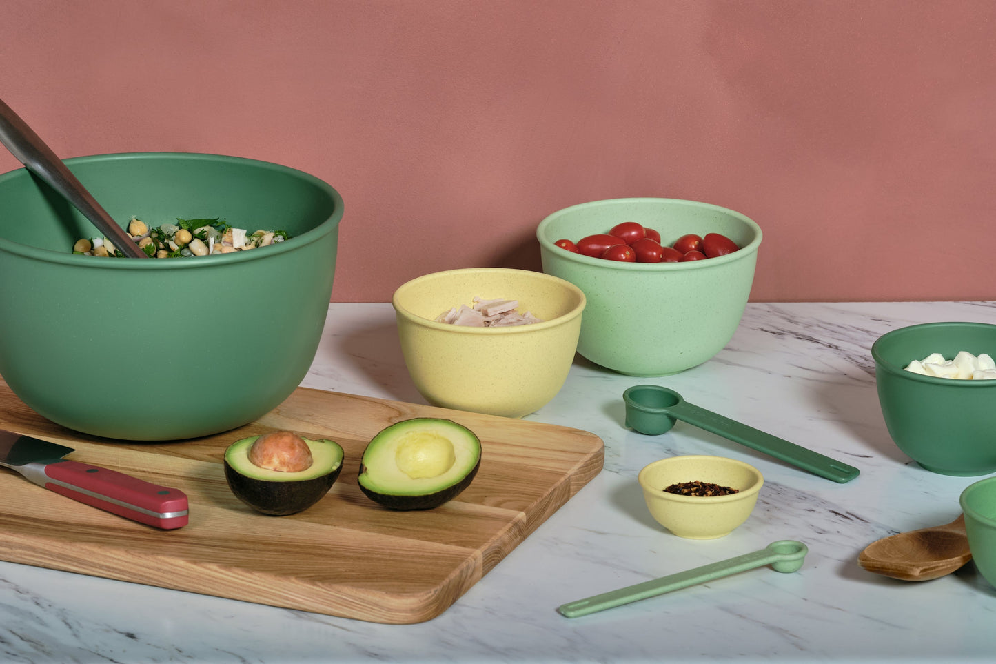 Bamboozle Home 5 Piece Astrik Mixing Bowls