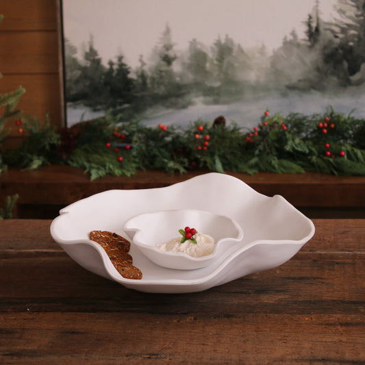 Vida Nube Melamine Bowl With Dip