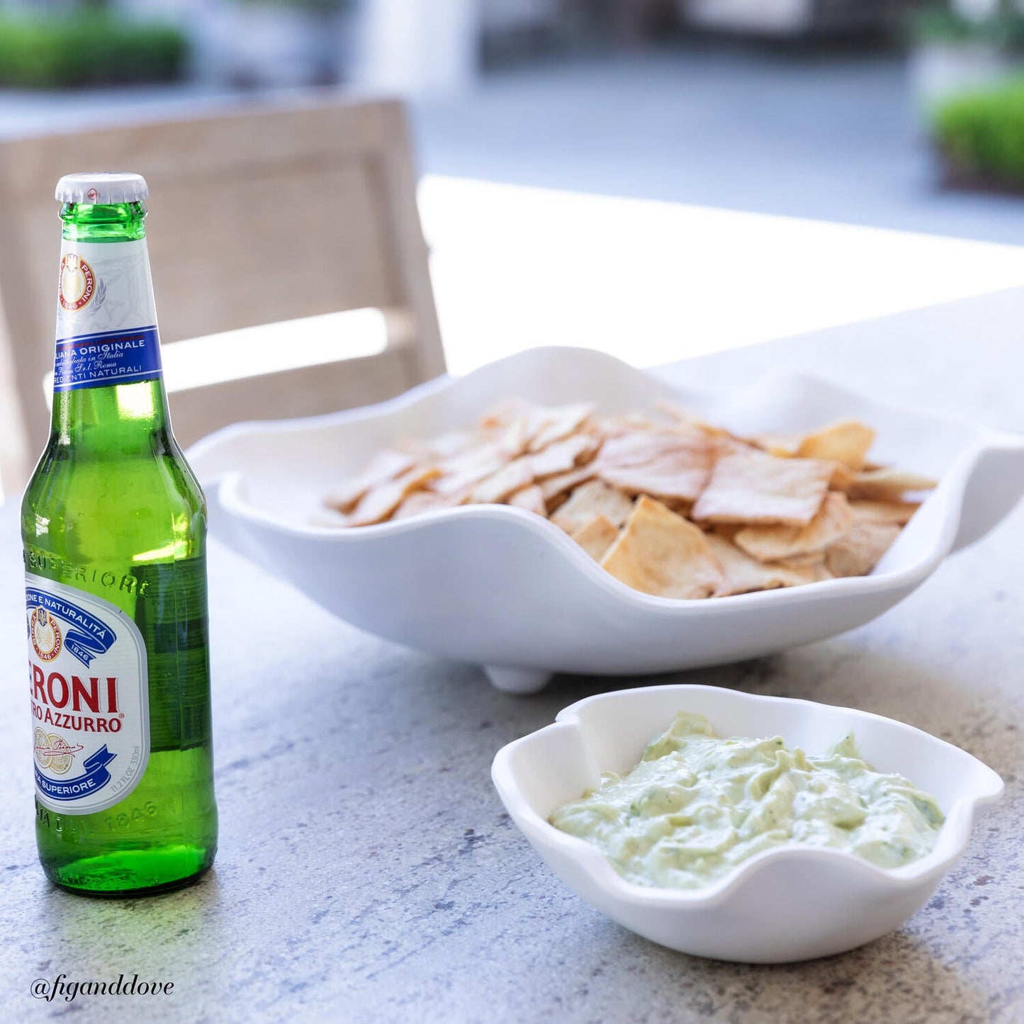 Vida Nube Melamine Bowl With Dip