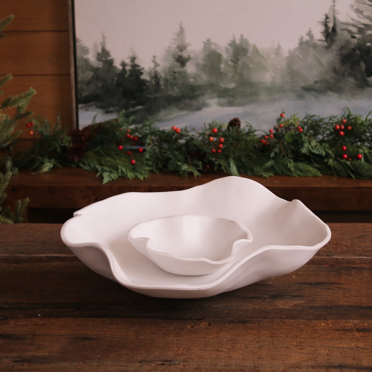 Vida Nube Melamine Bowl With Dip