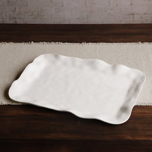 Vida Nube Extra-Large Rectangular Melamine Tray