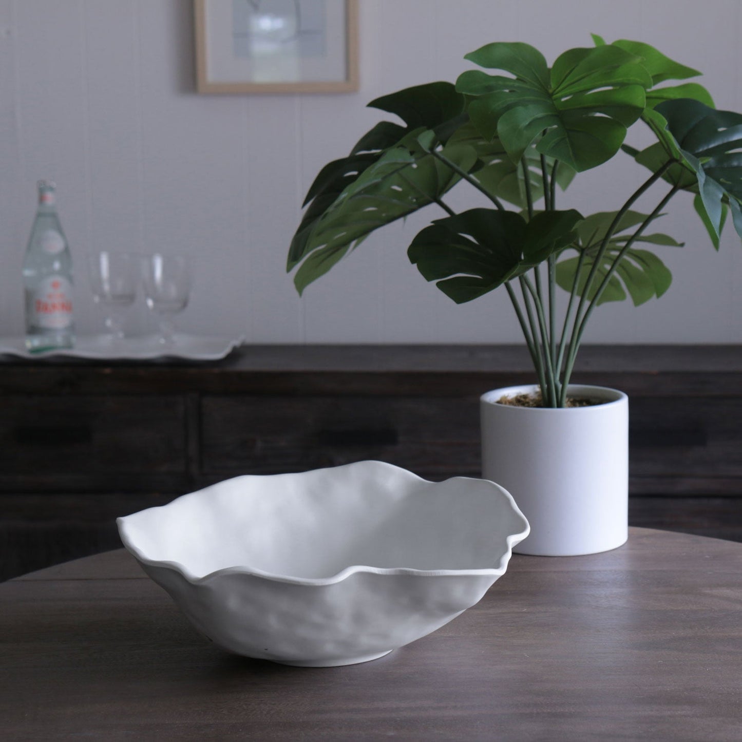 Vida Nube Large Round Melamine Bowl