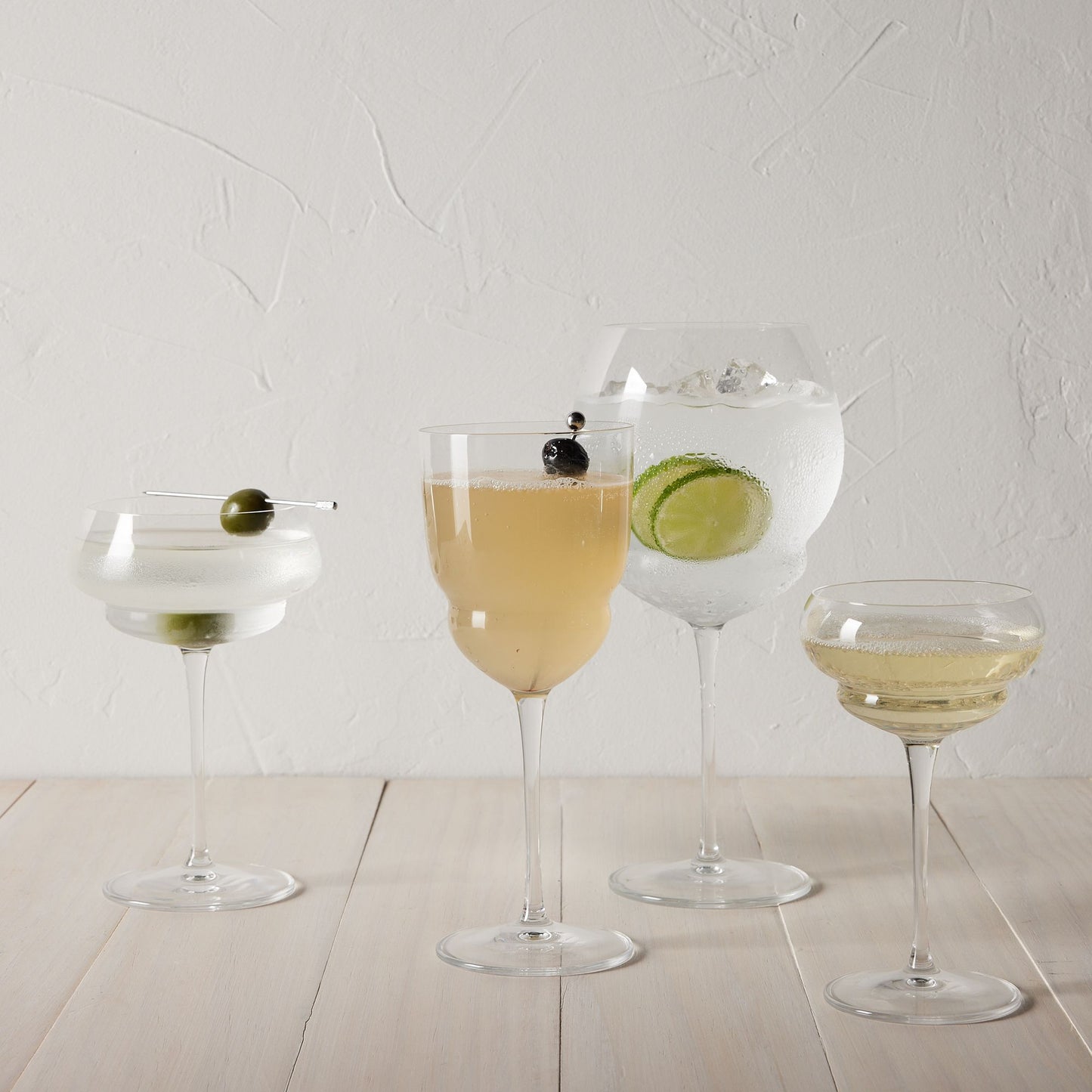 Bormioli Italian Gin Glasses, Set of 4