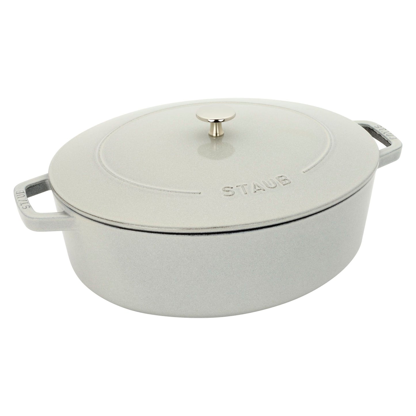 Staub Cast-Iron Wide Oval Cocotte, 6.3QT