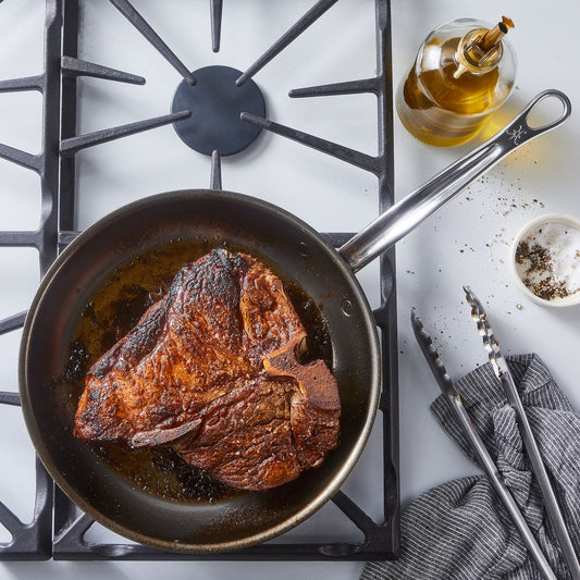 Hestan NanoBond Stainless-Steel Skillet