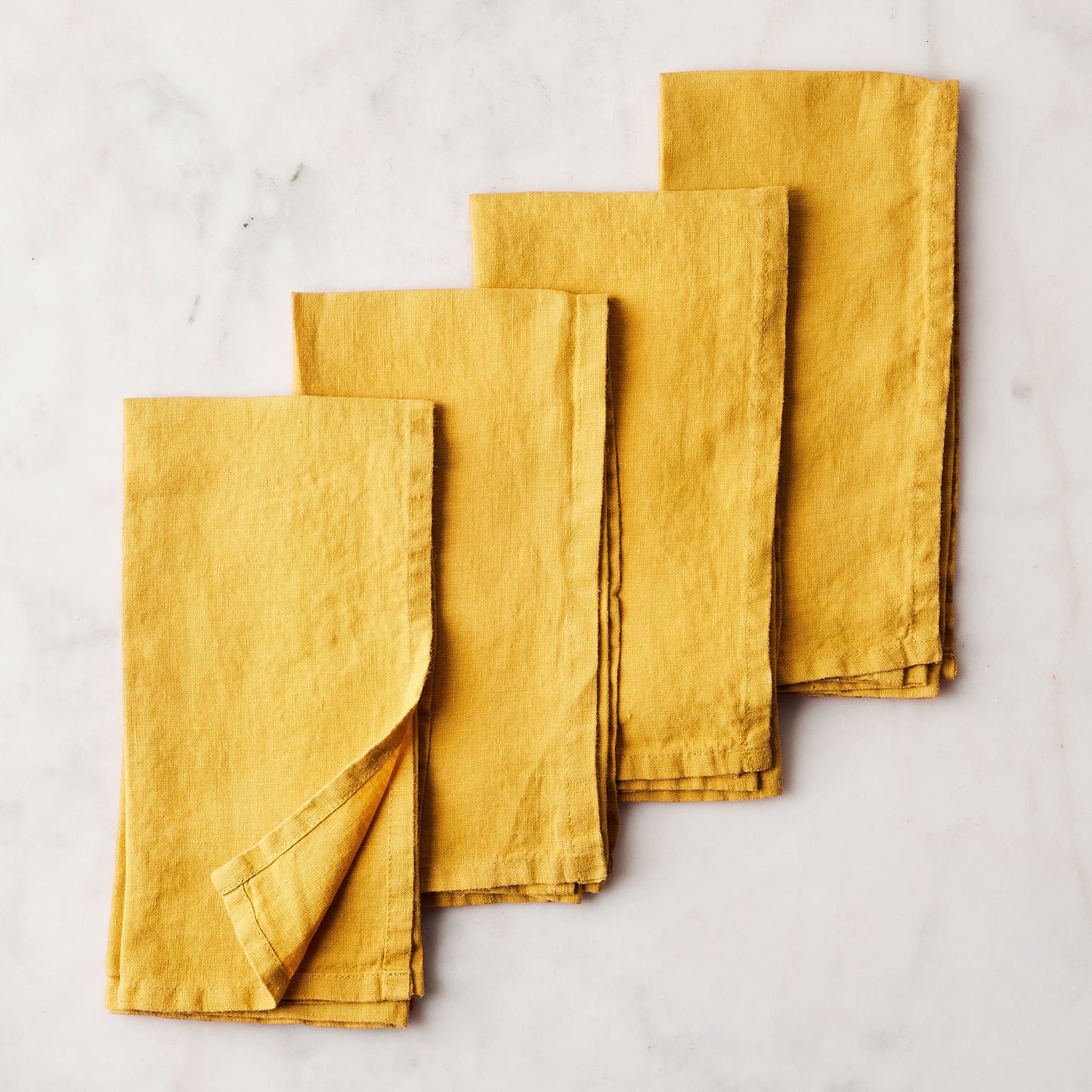 Stonewashed Linen Napkins, Set of 4