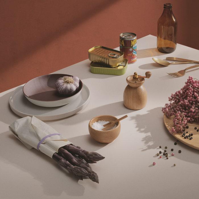 Kay Bojesen Menageri Salt Cellar With Spoon