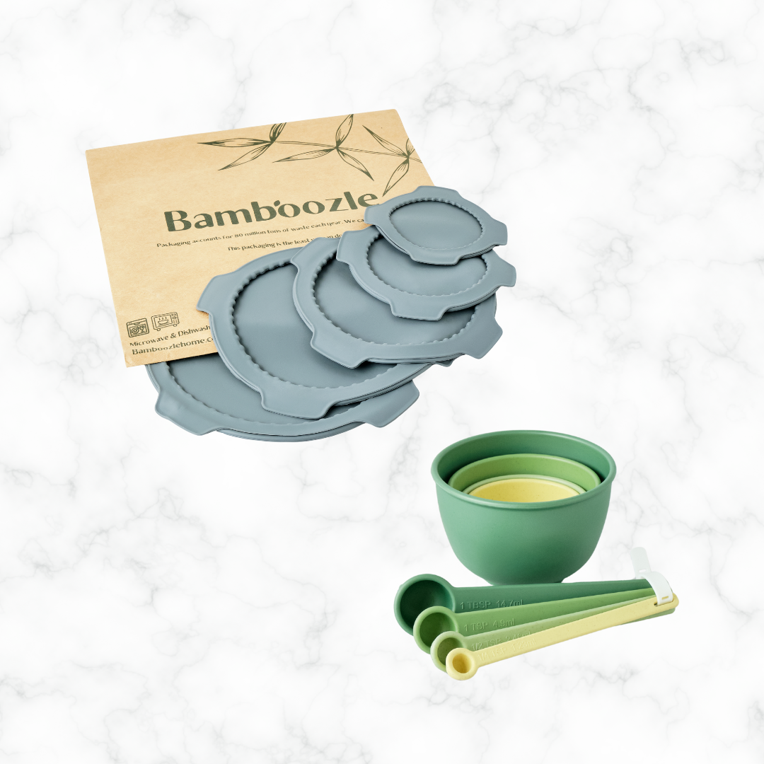 Bamboozle Home Measuring Duo and Lids Bundle