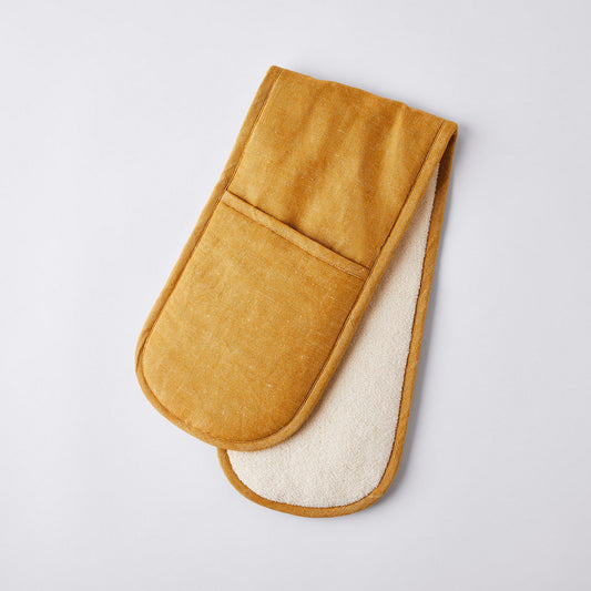 Food52 Linen Cotton Double Oven Mitt