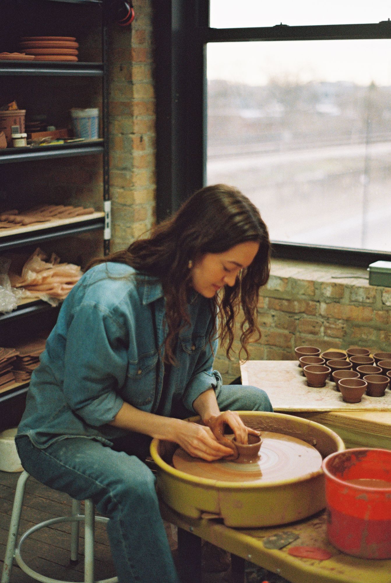 Handmade Ceramic Pinch Bowls, Set of 3 by EMRIS