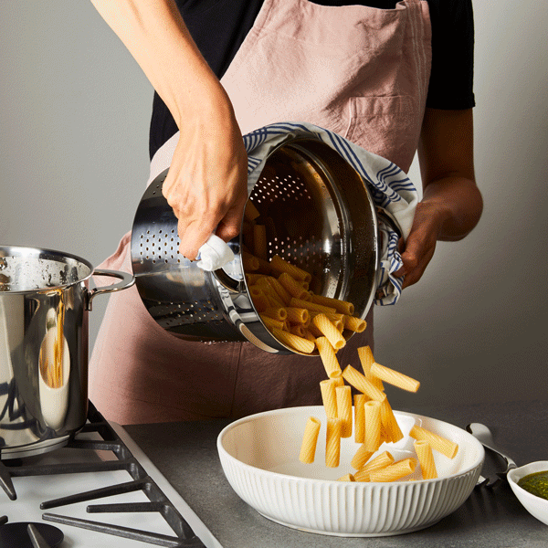 Italian Pasta Pot with Bonus Serving Utensils, 7QT