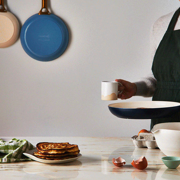 Food52 x GreenPan Reserve Ceramic Nonstick Fry Pans, Set of 3