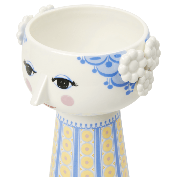 Bjørn Wiinblad Eva Vase, Light Blue