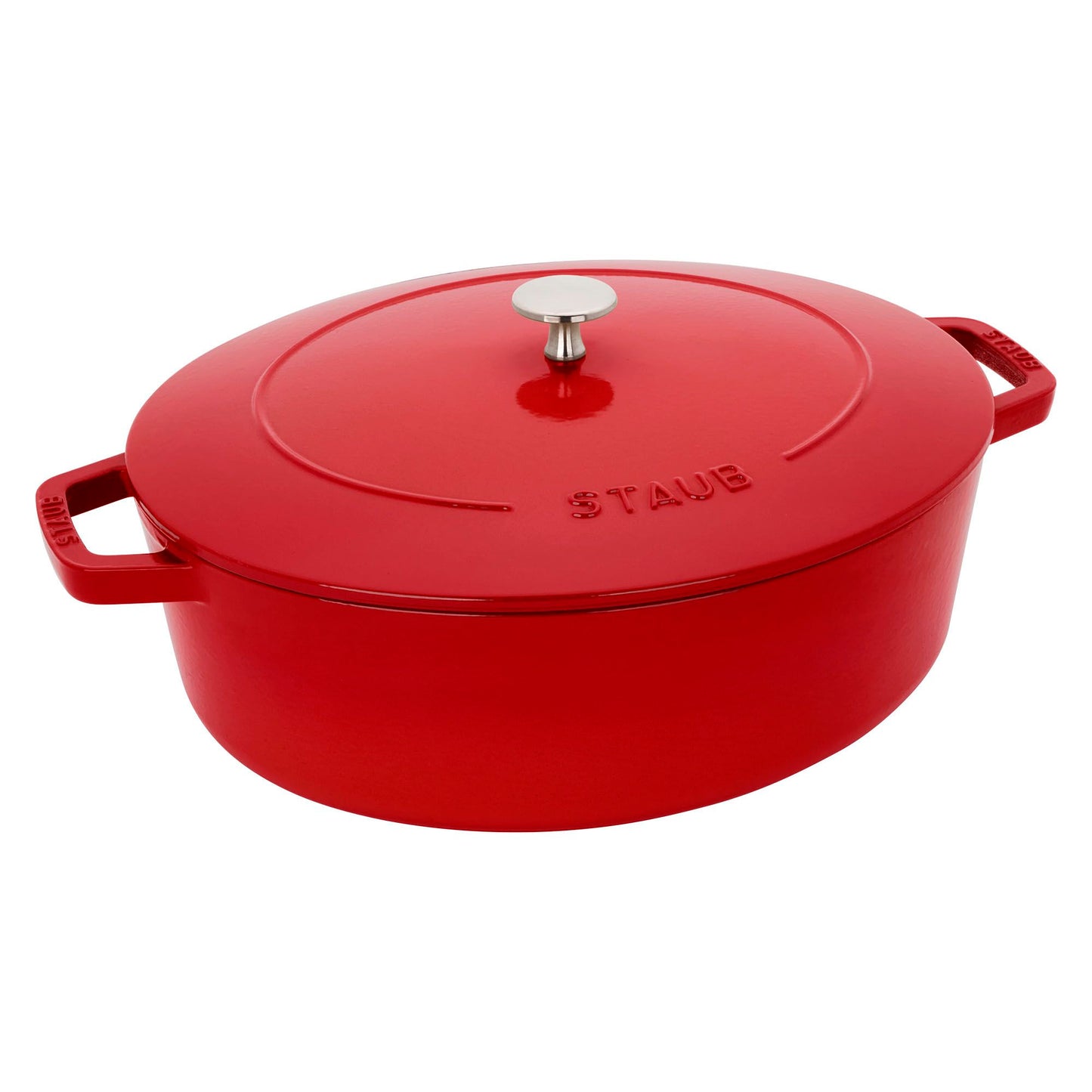 Staub Cast-Iron Wide Oval Cocotte, 6.3QT