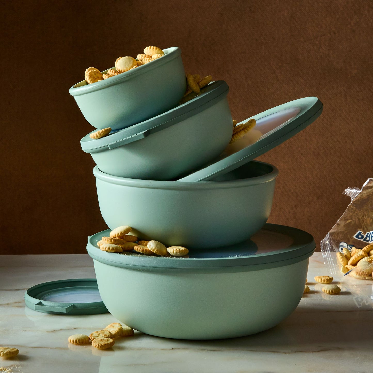 Microwavable Nested Food Storage Containers
