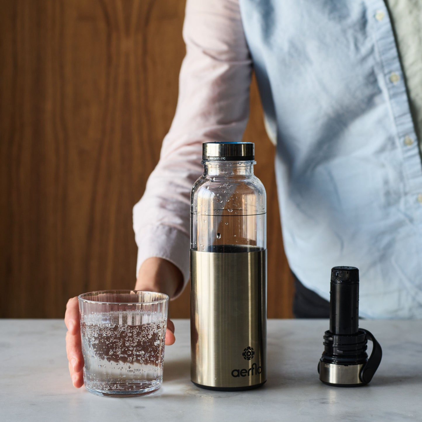 Portable Sparkling Water Bottle Kit