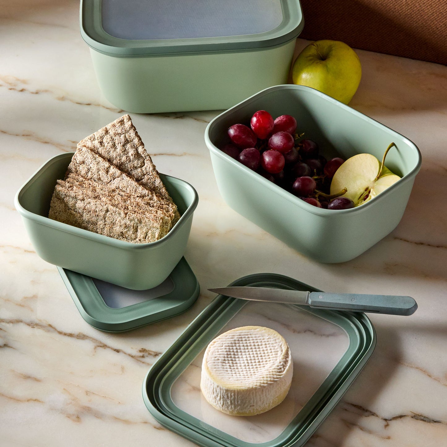 Microwavable Nested Food Storage Containers