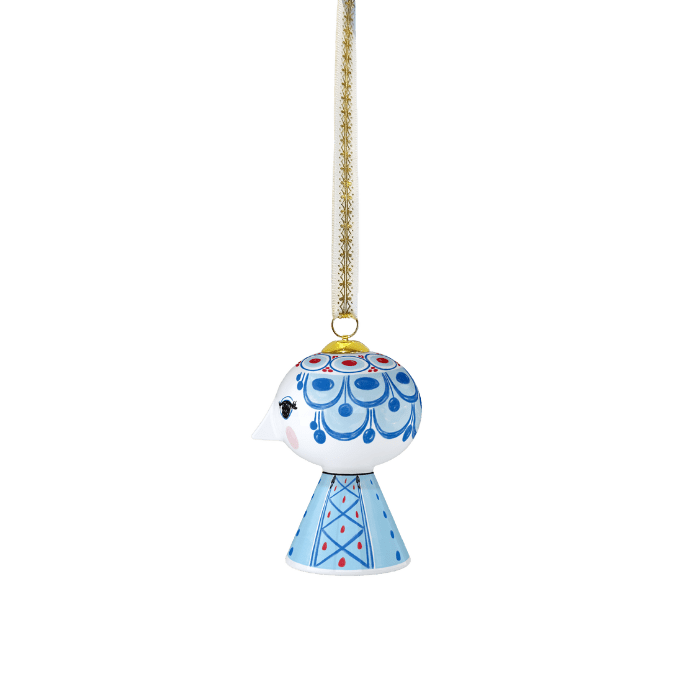 Bjørn Wiinblad Eva Christmas Ornament, Blue