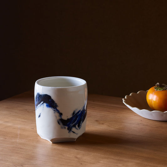 Handmade Altered Porcelain Tumbler by Studio Joo