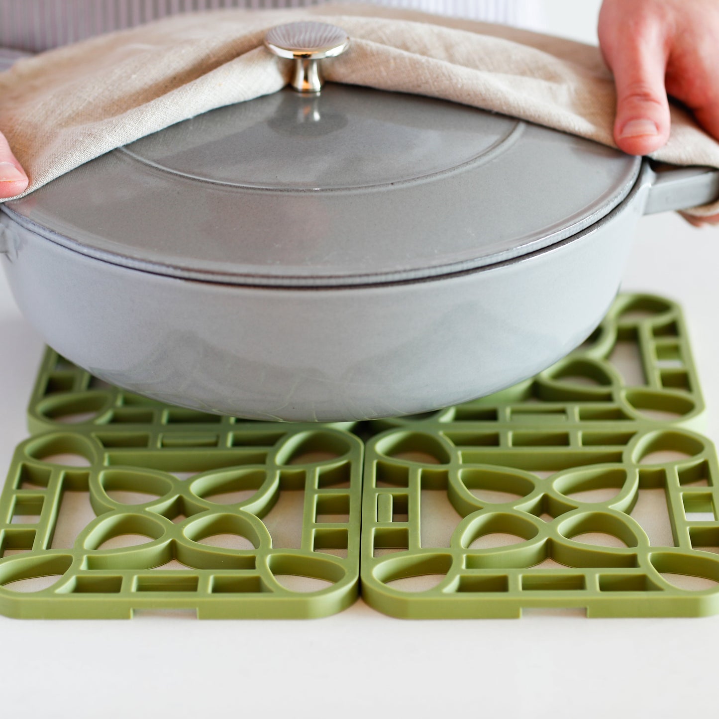 Capabunga Interlocking Silicone Trivets