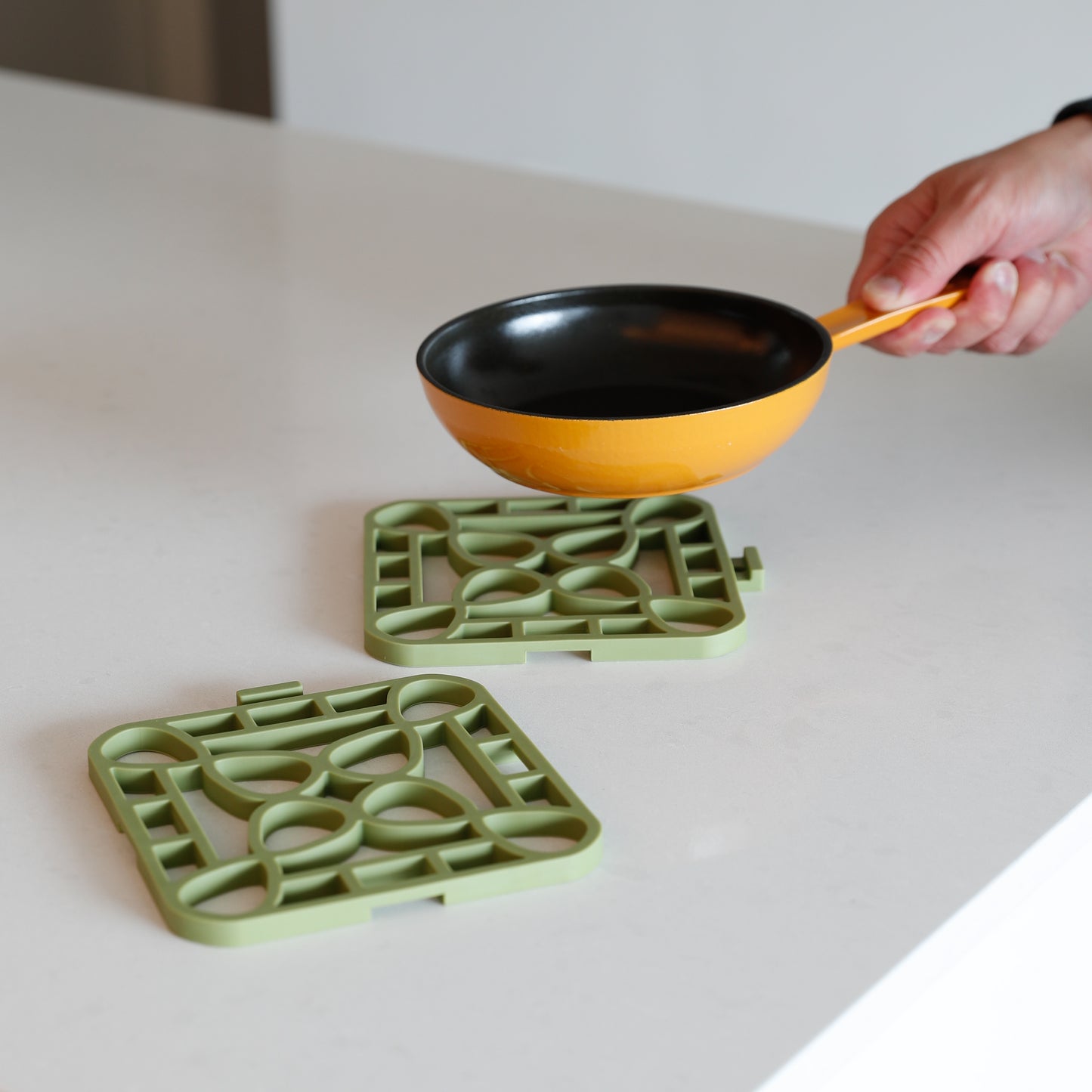 Capabunga Interlocking Silicone Trivets