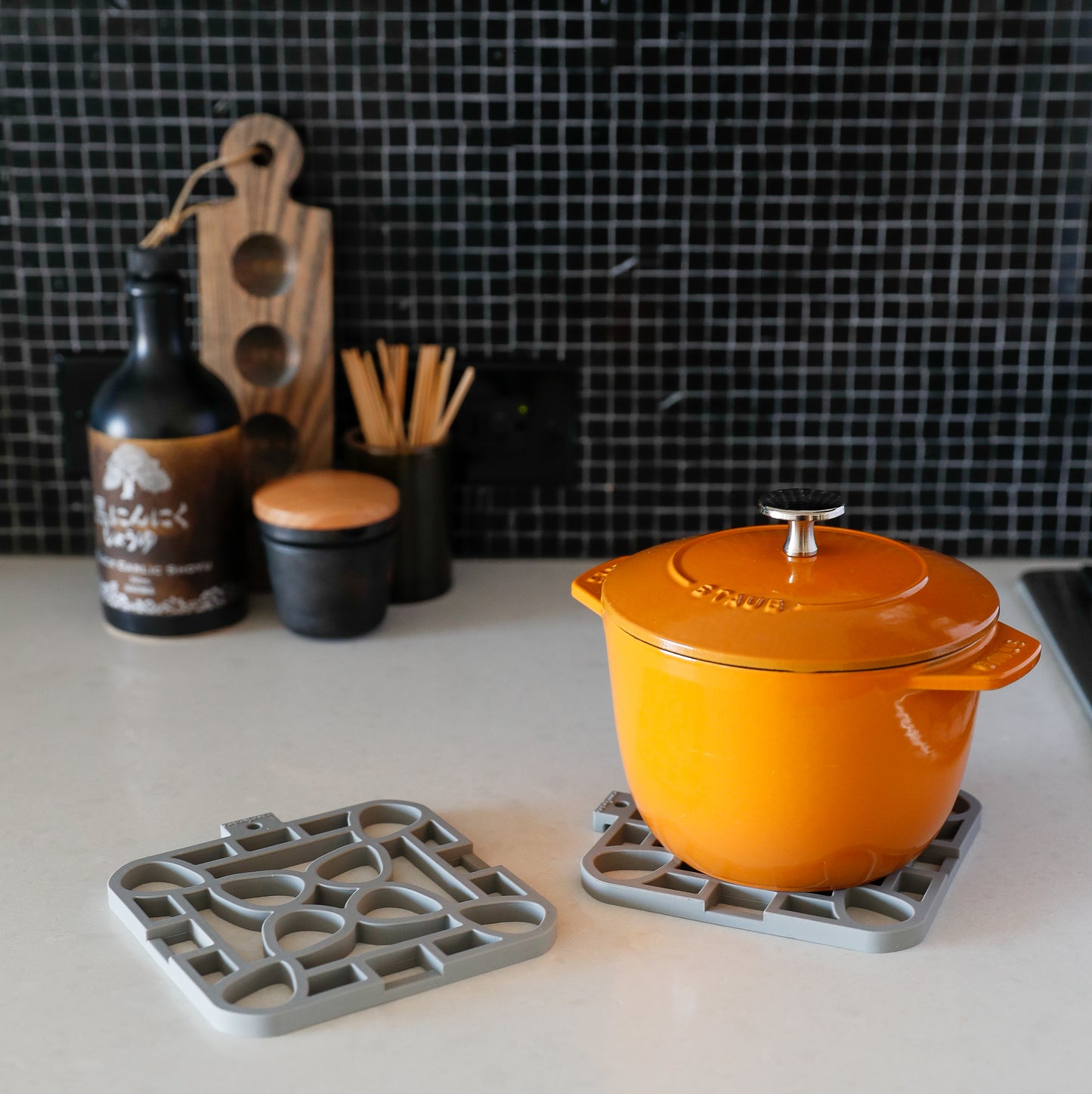 Capabunga Interlocking Silicone Trivets