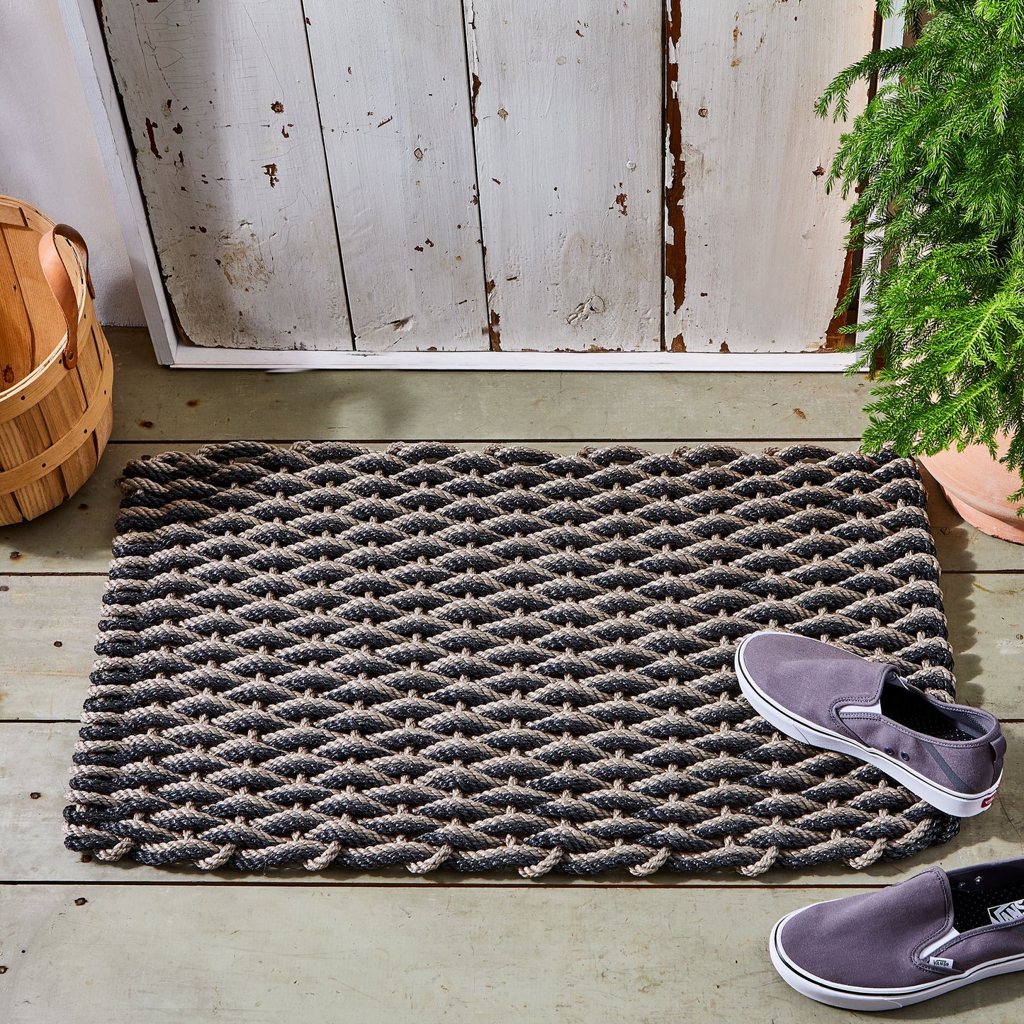 The Rope Co. Braided Rope Doormat