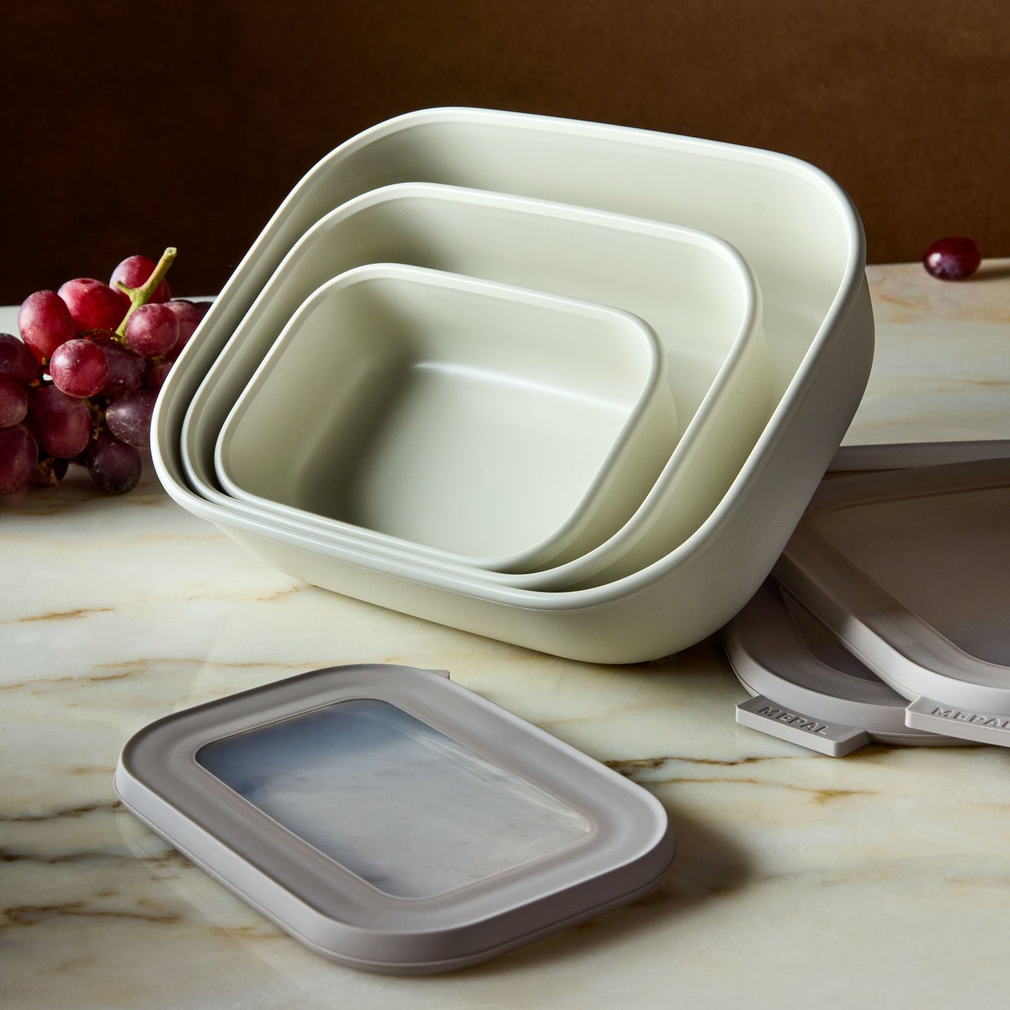 Microwavable Nested Food Storage Containers