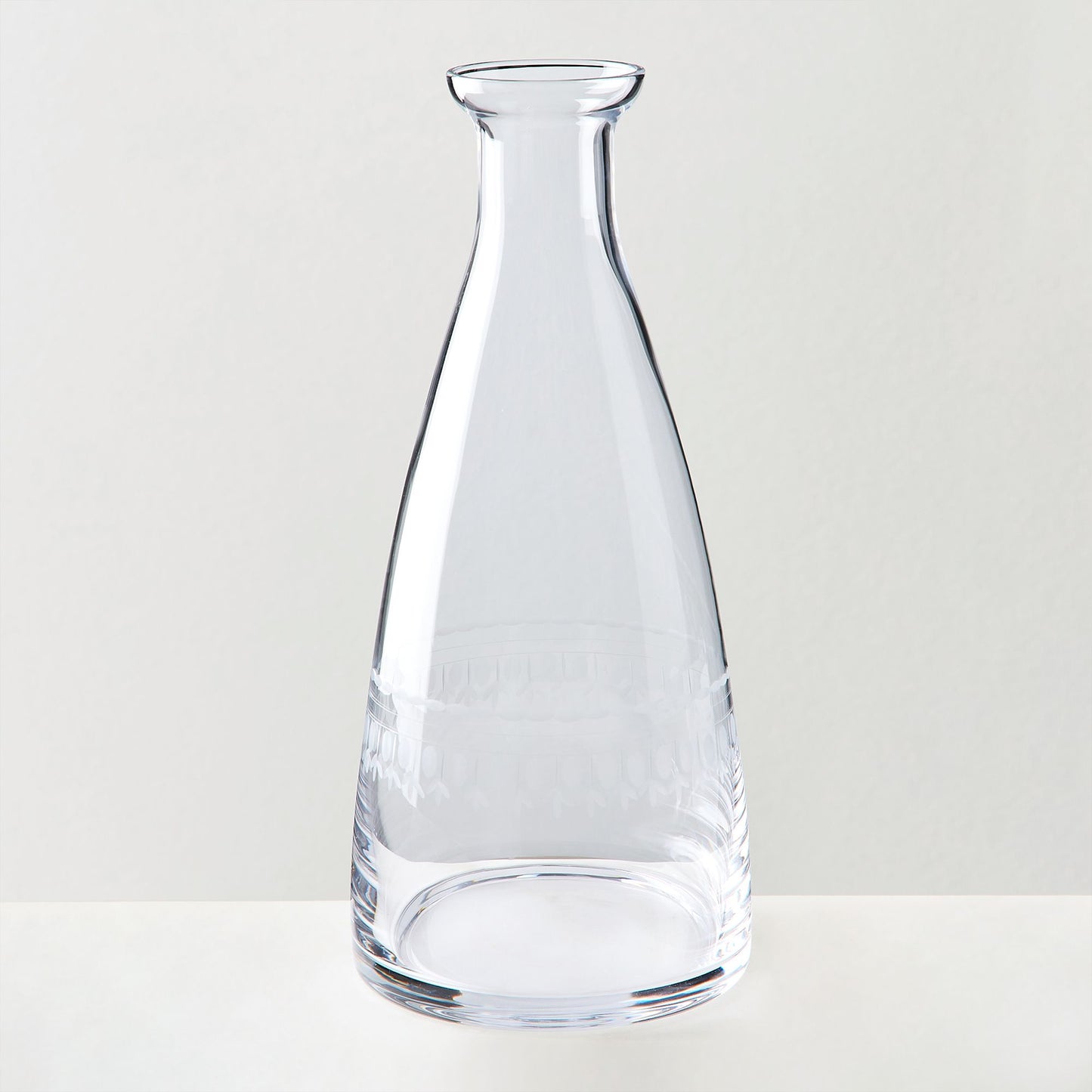 Etched Crystal Table Carafe