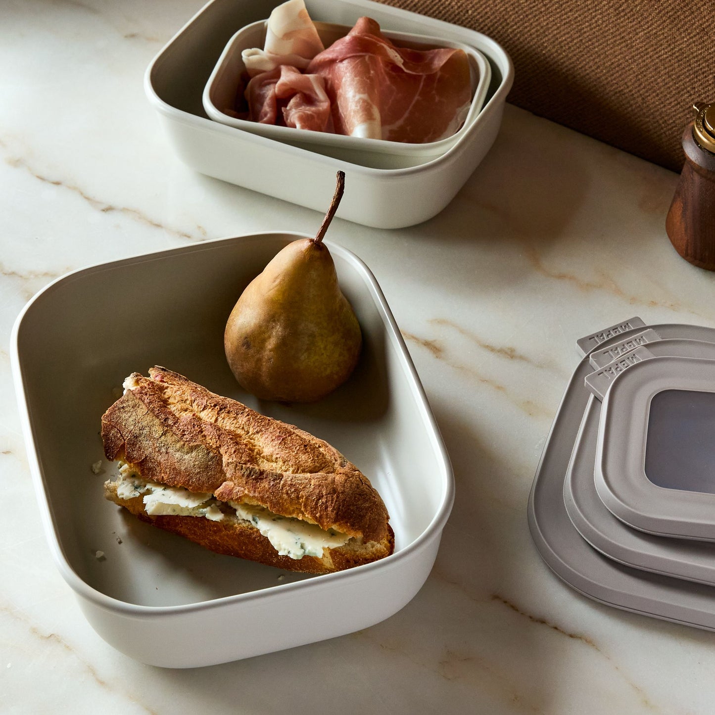 Microwavable Nested Food Storage Containers