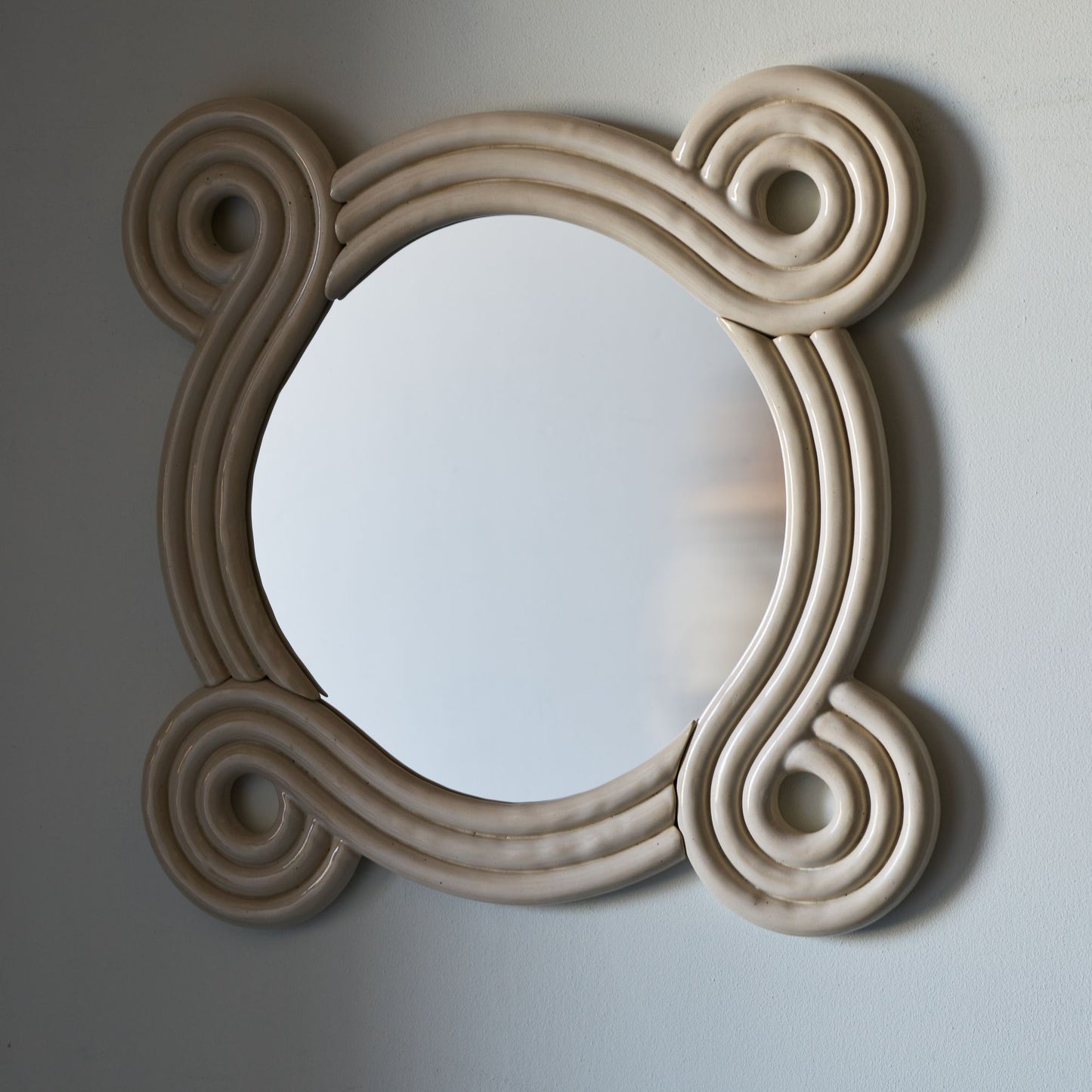 Handmade Mirror by Beginner Ceramics (Made to Order)