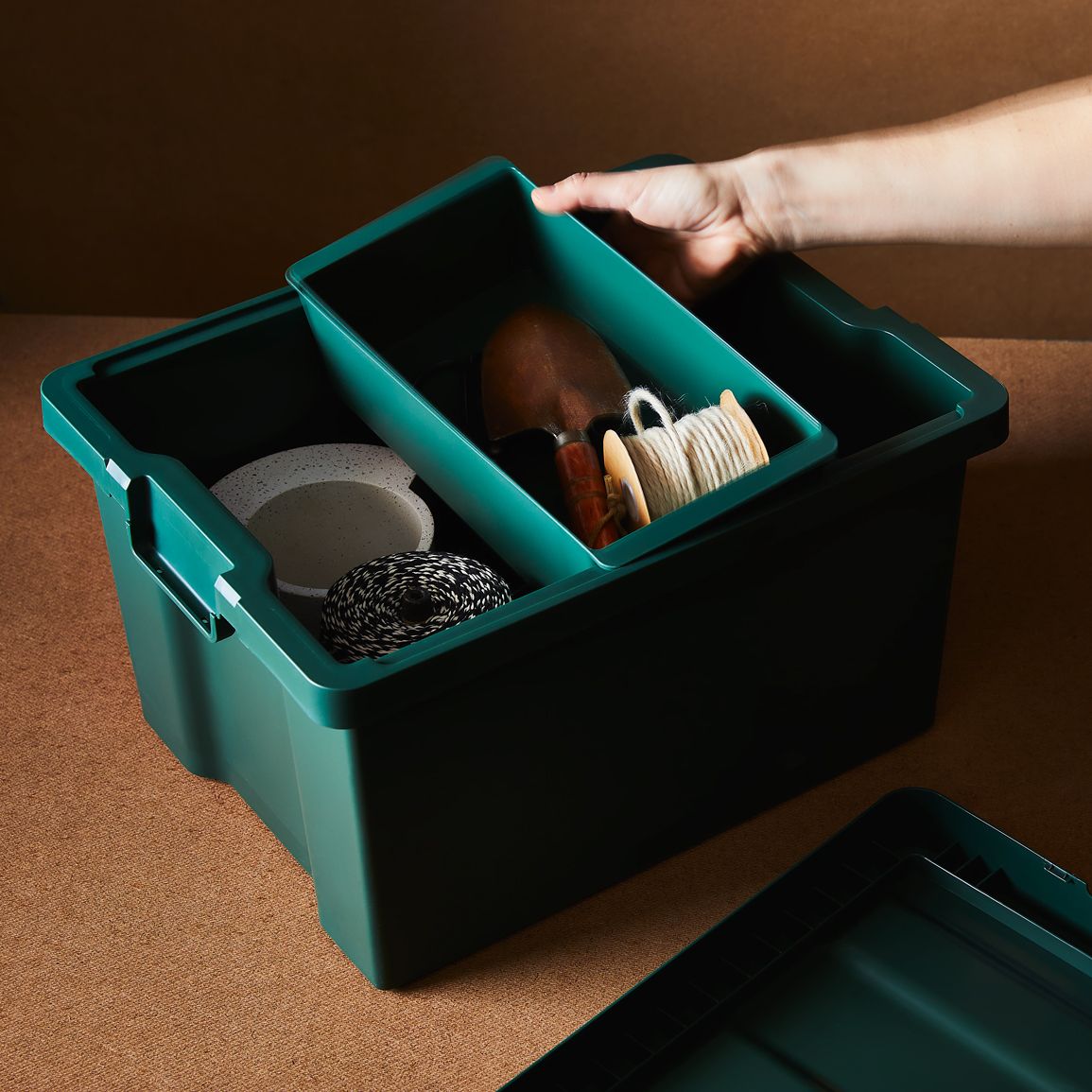 Rolling Stackable Containers